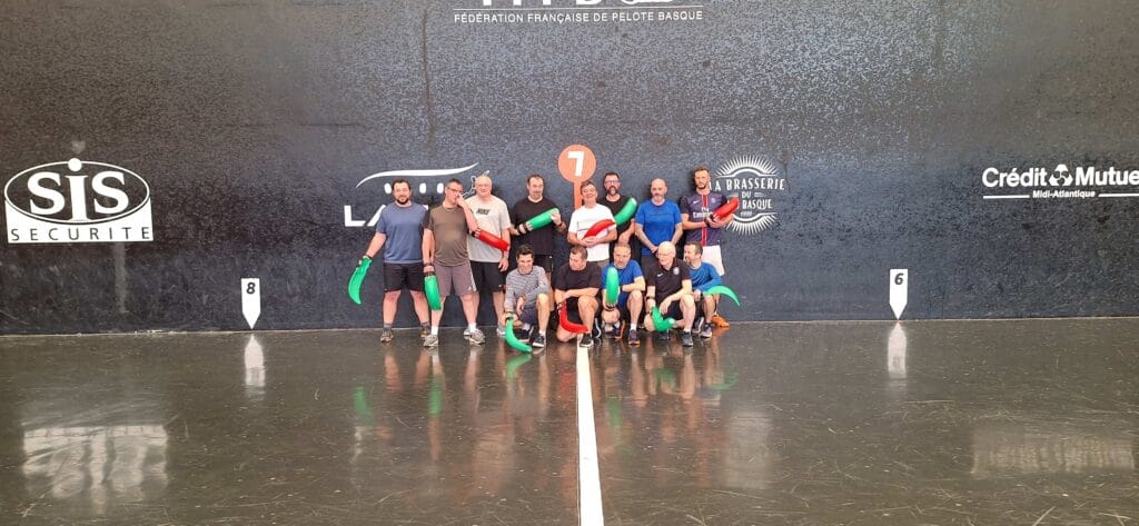 Initiation pelote basque Jai Alai Biarritz